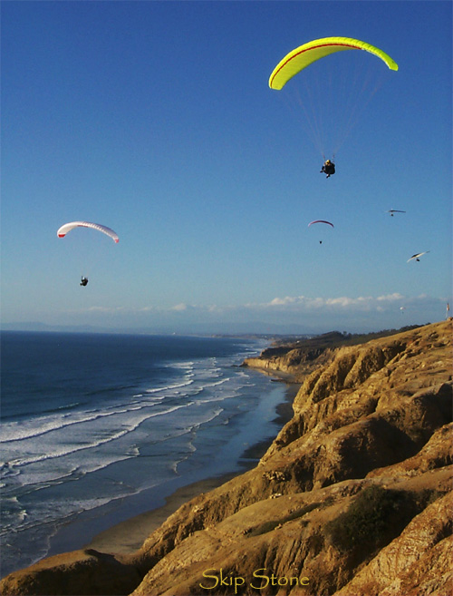 Hang Gliding at Torrey Pines, San Diego